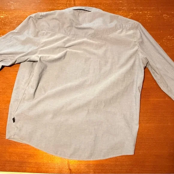 Howler Brothers Light Blue Casual Button Down Shirt - Picture 4 of 4